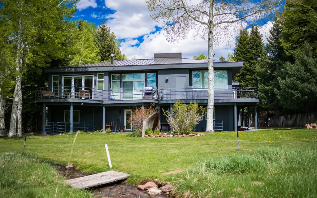 Exterior rear view of Golf Lane development