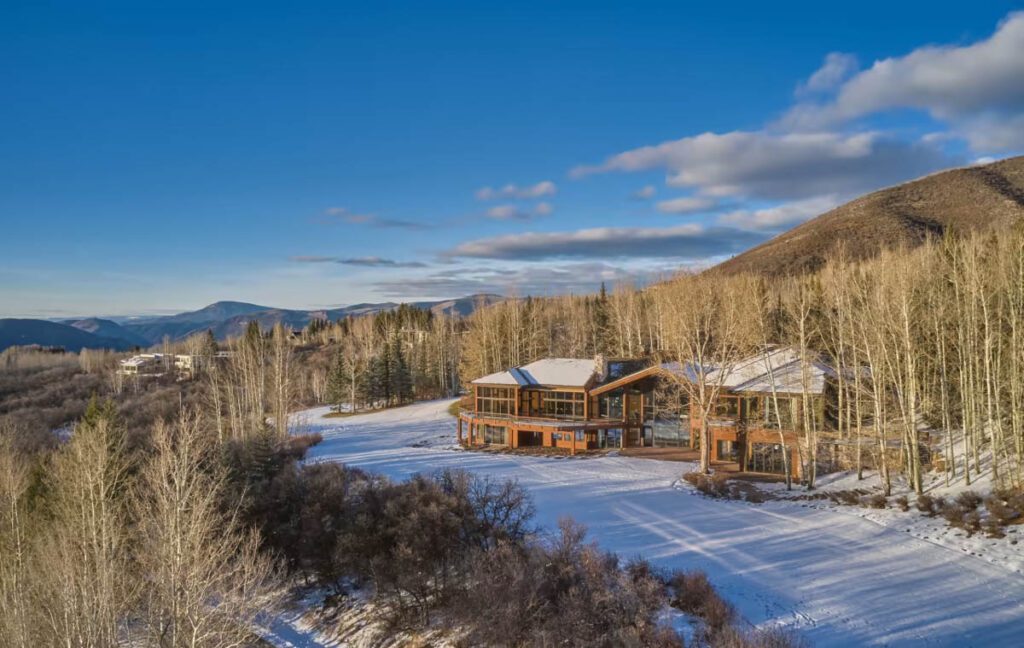 Exterior aerial view of Starwood Development